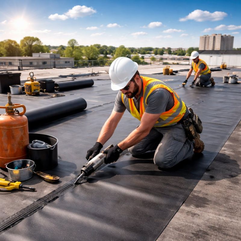 Epdm Roof Installation in Sandy Spring, MD