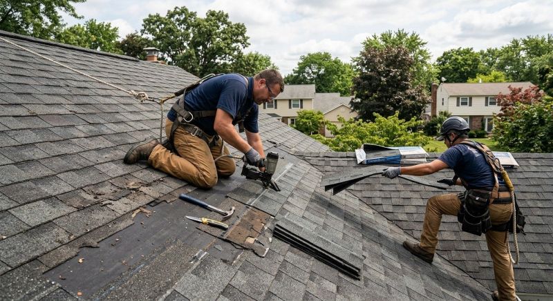 House Roof Repair in Sparrows Point, MD