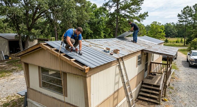 Metal Roof Repair in Severn, MD