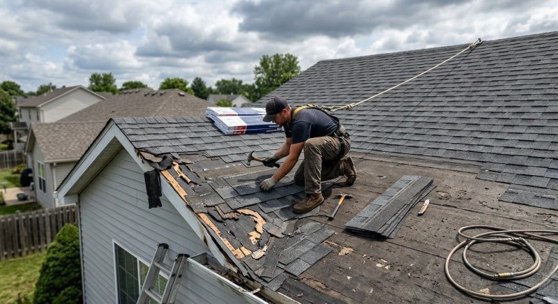 Roof Damage Restoration in Catonsville, MD
