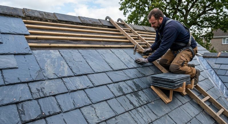 Slate Roof Installation in Hampstead, MD