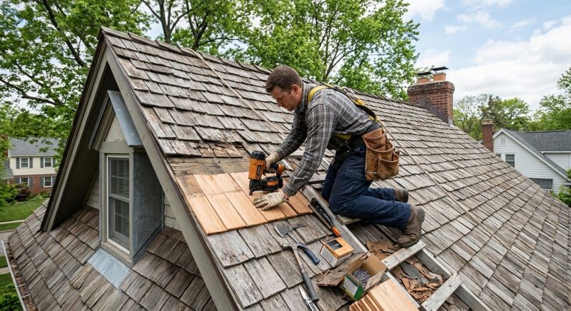 Wood Shingles Repair in Baltimore, MD