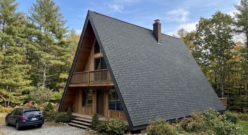 A Frame Roof Installation in Sykesville, MD