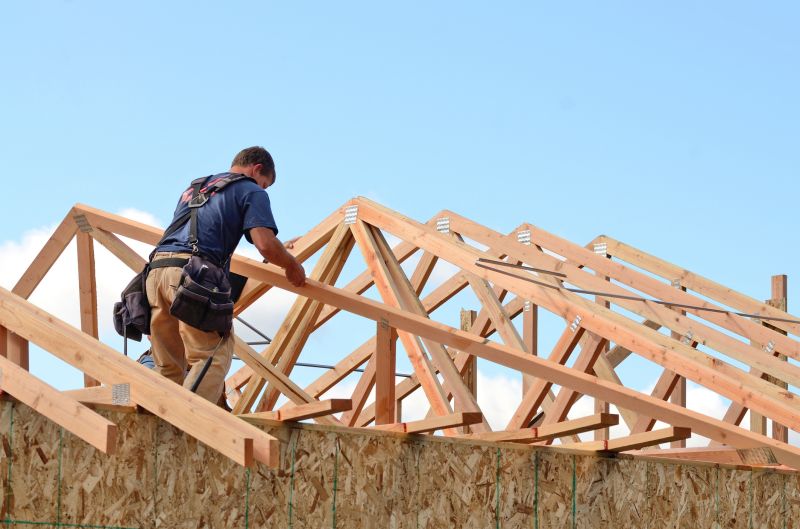 A Frame Roof Installation in Sykesville, MD