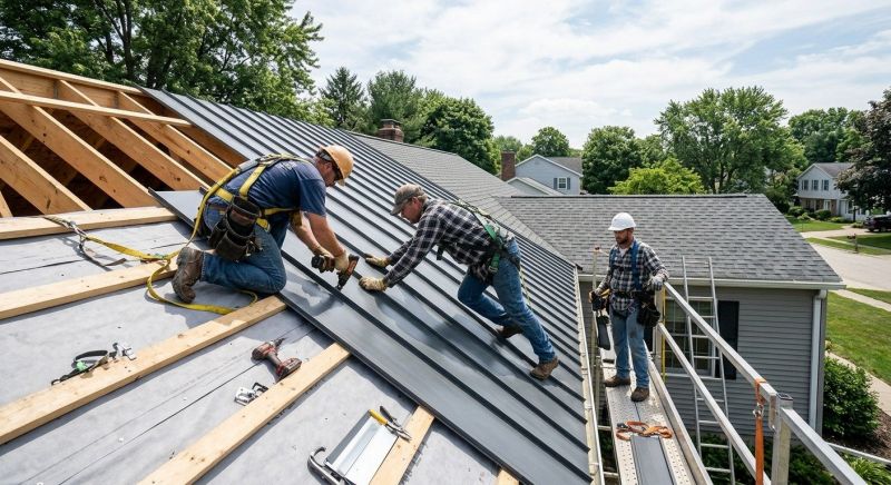 Aluminum Roof Construction in Sykesville, MD