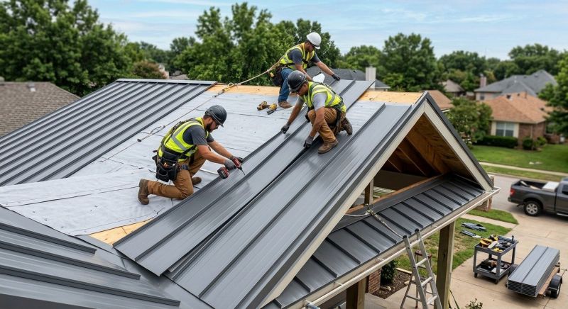 Aluminum Roof Installation in Cockeysville, MD