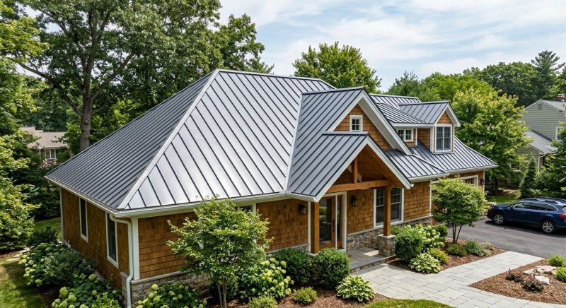 Aluminum Roof Replacement in Pikesville, MD