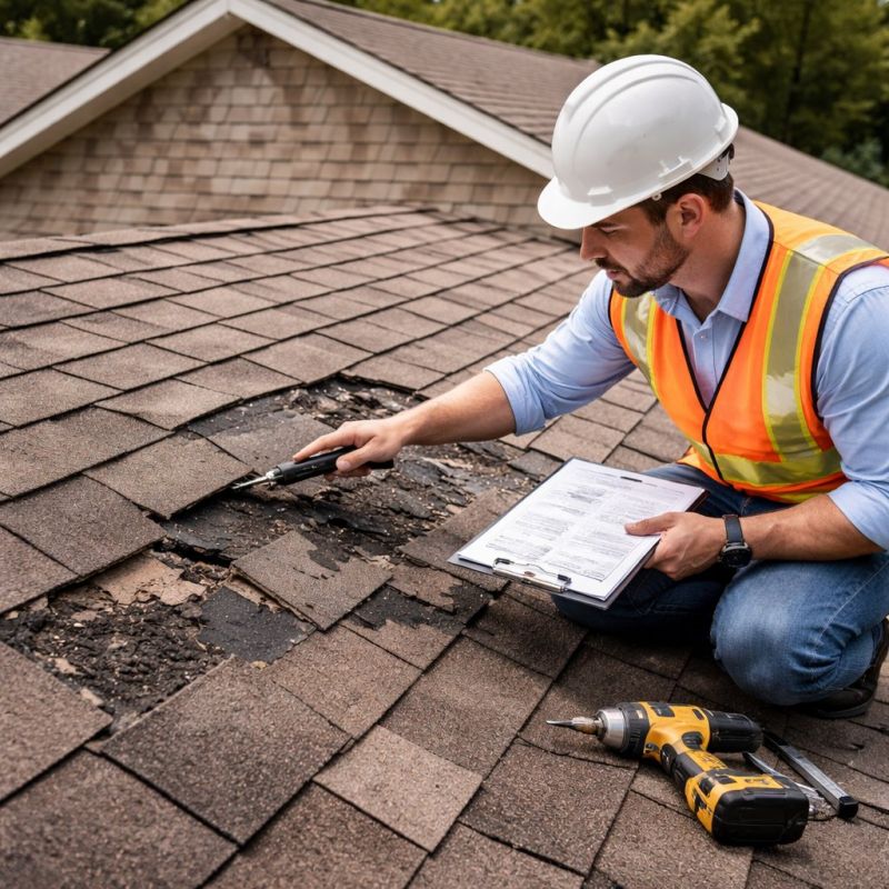 Asphalt Roof Inspection in Kensington, MD
