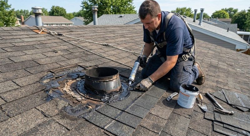 Asphalt Roof Leak Repair in Ashton, MD