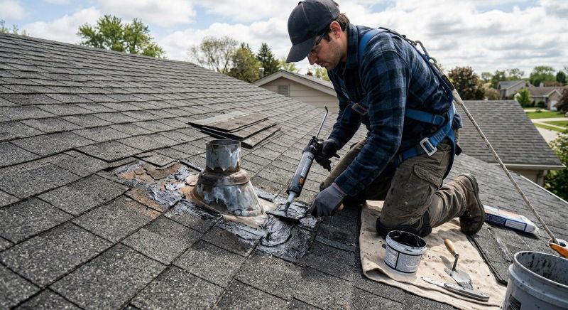 Asphalt Roof Leak Repair in Beltsville, MD