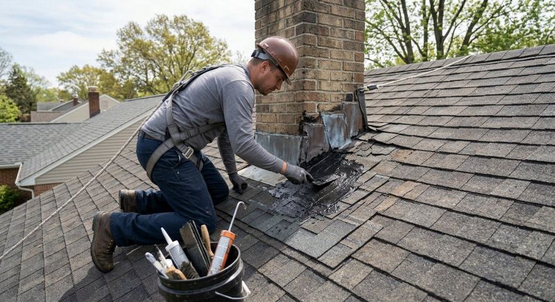 Asphalt Roof Leak Repair in Damascus, MD