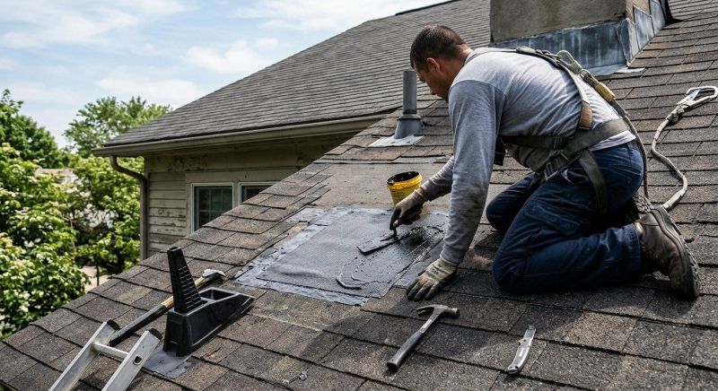 Asphalt Roof Leak Repair in Mount Airy, MD