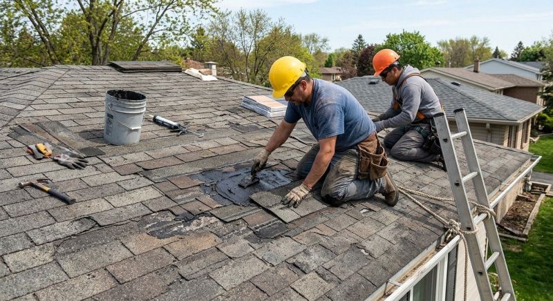 Asphalt Roof Repair in Burtonsville, MD