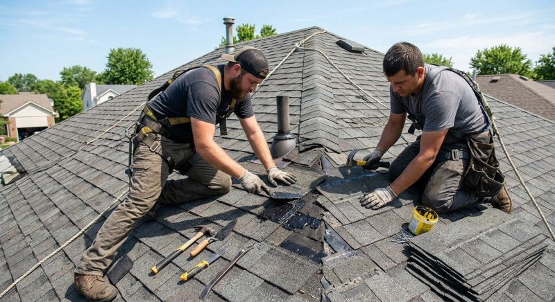 Asphalt Roof Repair in Columbia, MD