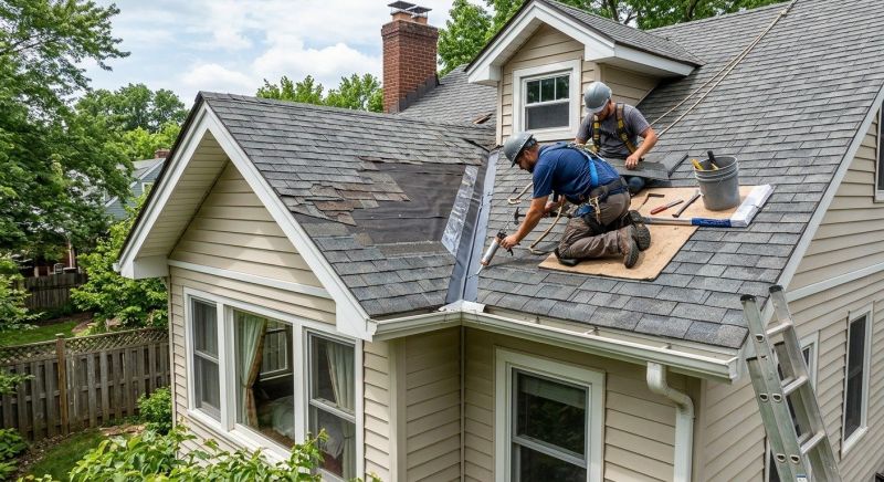 Asphalt Roof Repair in Olney, MD