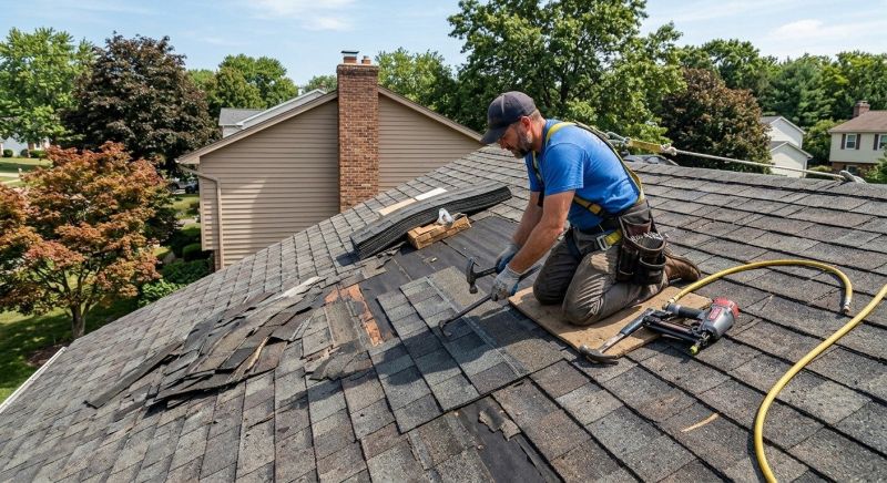Asphalt Shingles Repair in Jessup, MD