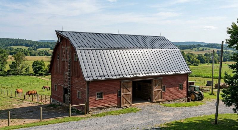 Barn Roof Replacement in Frederick, MD