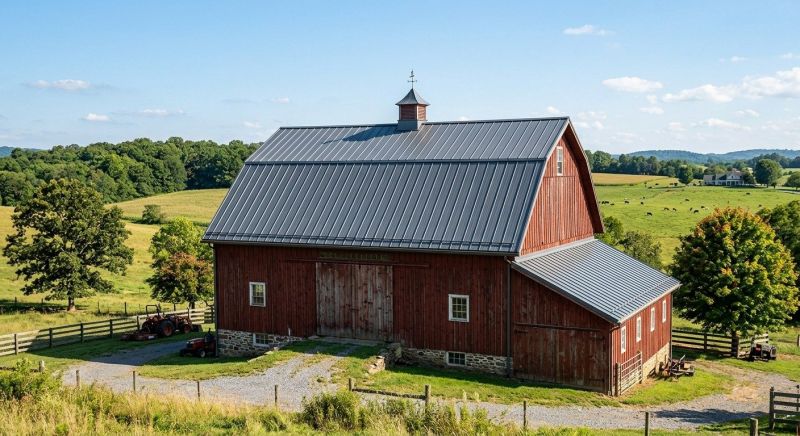 Barn Roof Replacement in Mount Airy, MD