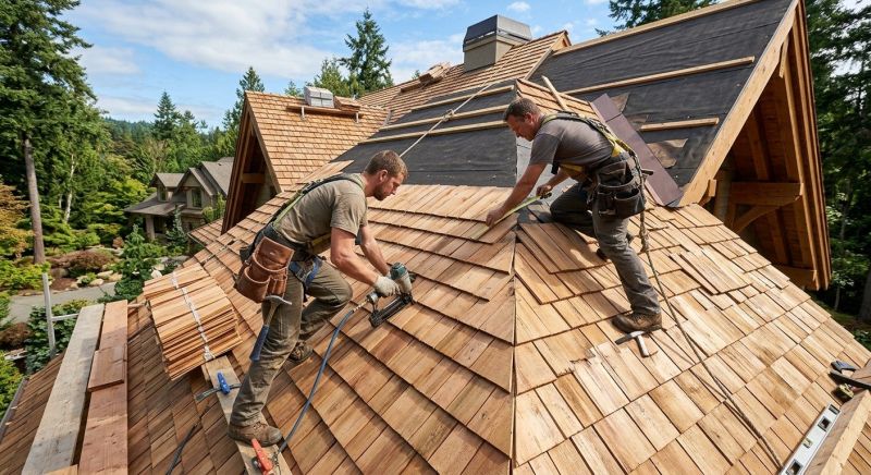 Cedar Roof Installation in Elkridge, MD