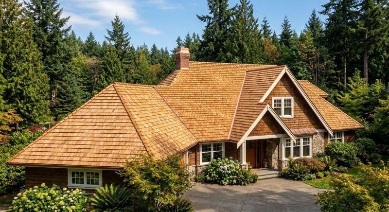 Cedar Roof Installation in Highland, MD