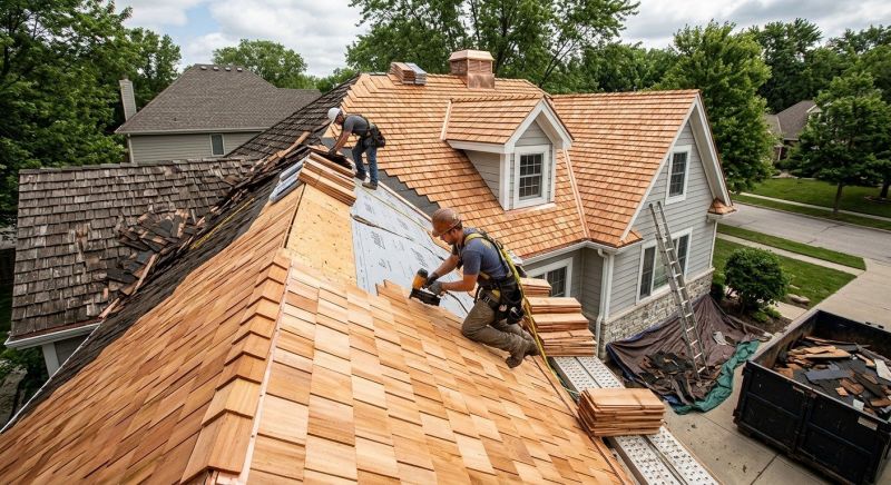 Cedar Roof Replacement in Reisterstown, MD