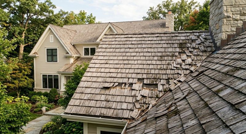 Cedar Shake Roof Repair in Clarksburg, MD