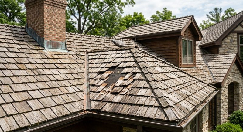 Cedar Shake Roof Repair in Windsor Mill, MD