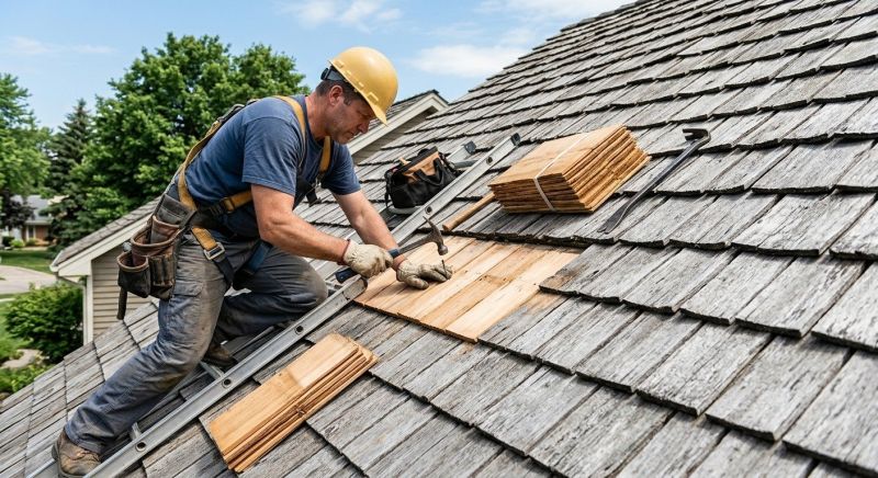 Cedar Shingles Repair in Linthicum Heights, MD