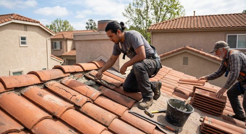 Clay Roof Leak Repair in Sykesville, MD