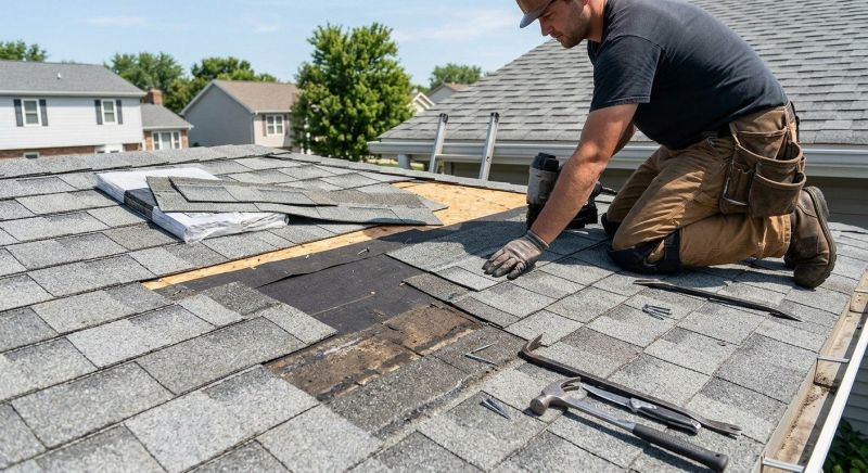 Composite Roof Repair in Sykesville, MD