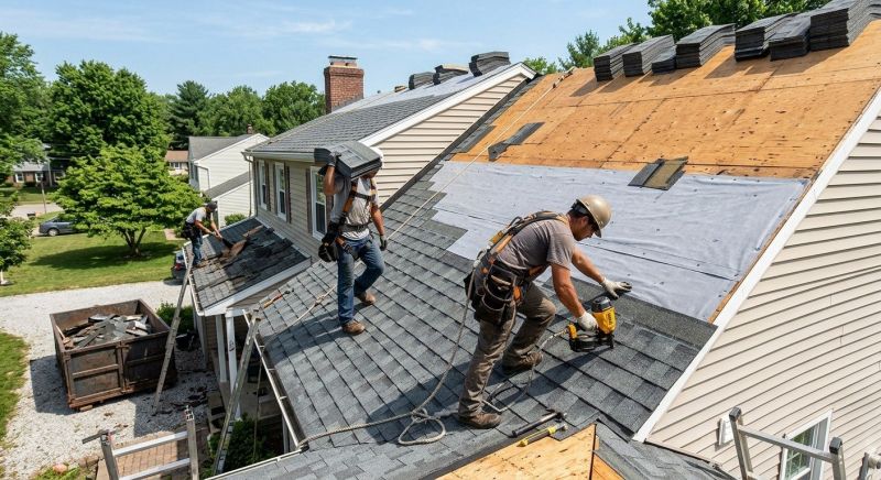 Composite Shingle Repair in Sykesville, MD