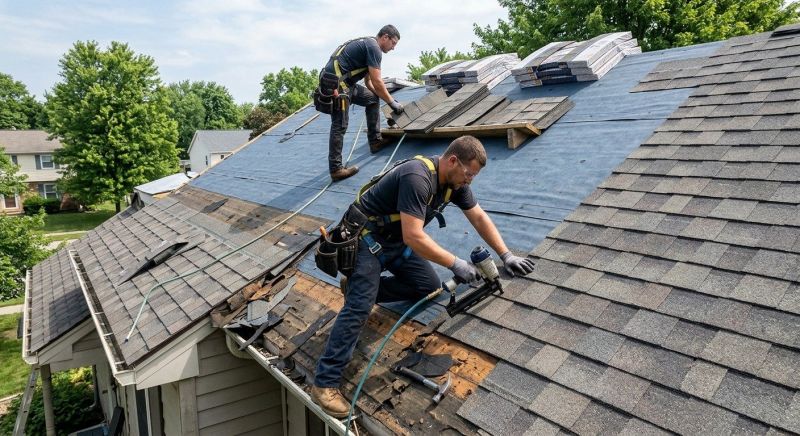 Composite Shingle Repair in Sykesville, MD