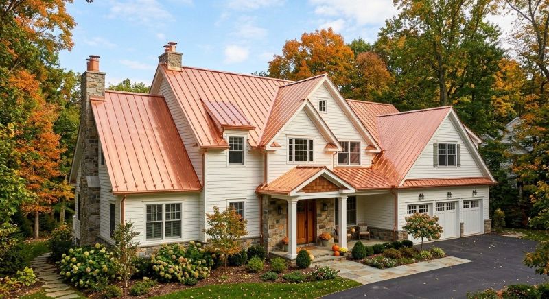 Copper Roof Replacement in Sykesville, MD