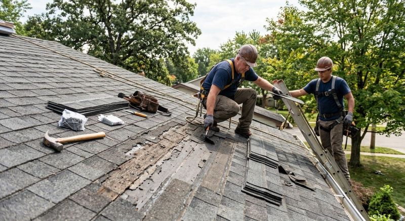 Damaged Roof Repair in Hanover, MD