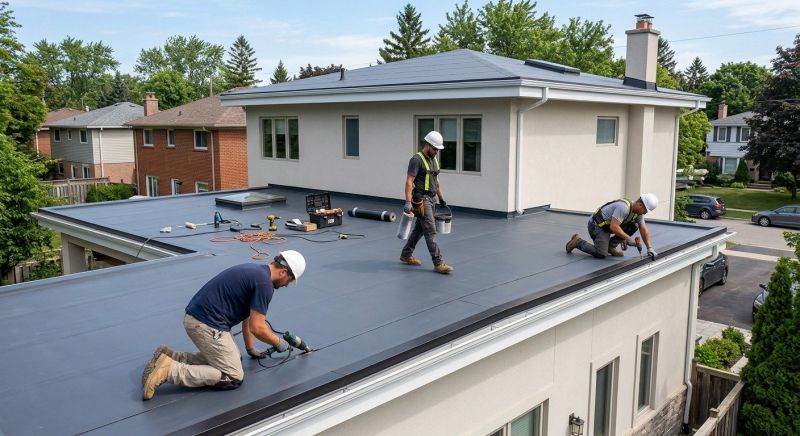 Flat Roof Installation in Baltimore, MD