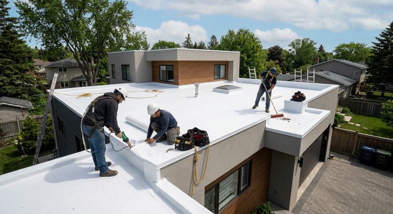 Flat Roof Installation in Hyattsville, MD