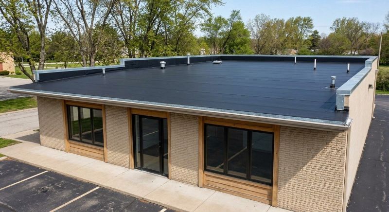 Flat Roof Installation in Takoma Park, MD