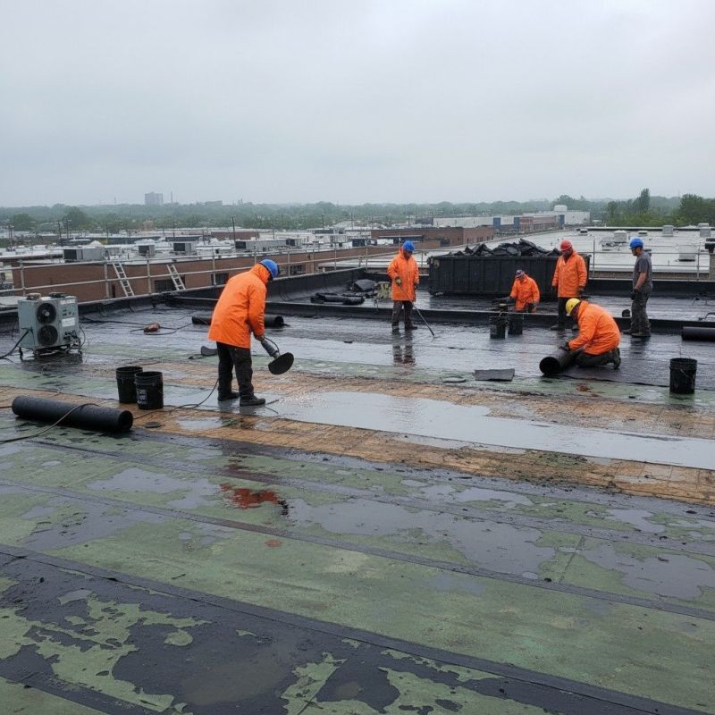 Flat Roof Repair in Burtonsville, MD