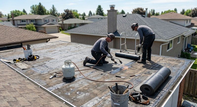 Flat Roof Repair in Highland, MD
