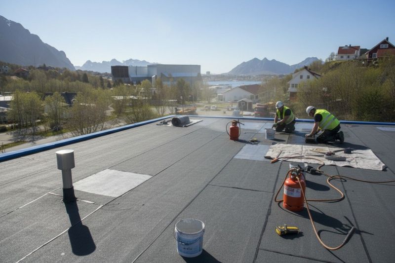 Flat Roof Replacement in Elkridge, MD