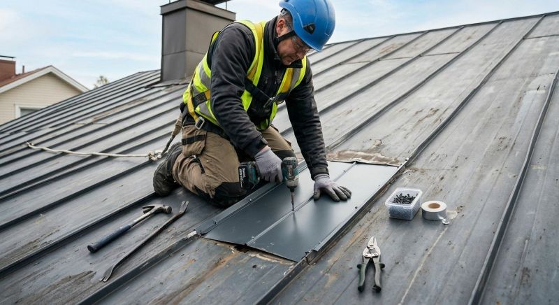 Galvanized Roof Repair in Sykesville, MD