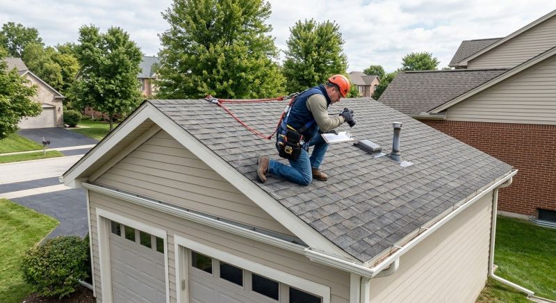 Garage Roof Inspection in Sykesville, MD