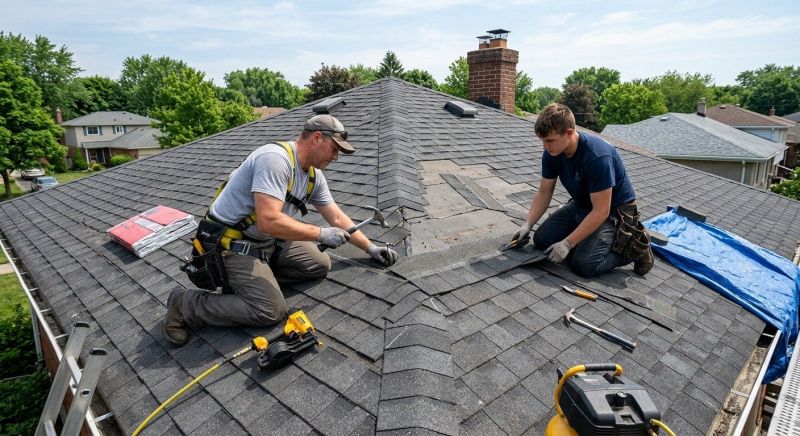 House Roof Repair in Phoenix, MD