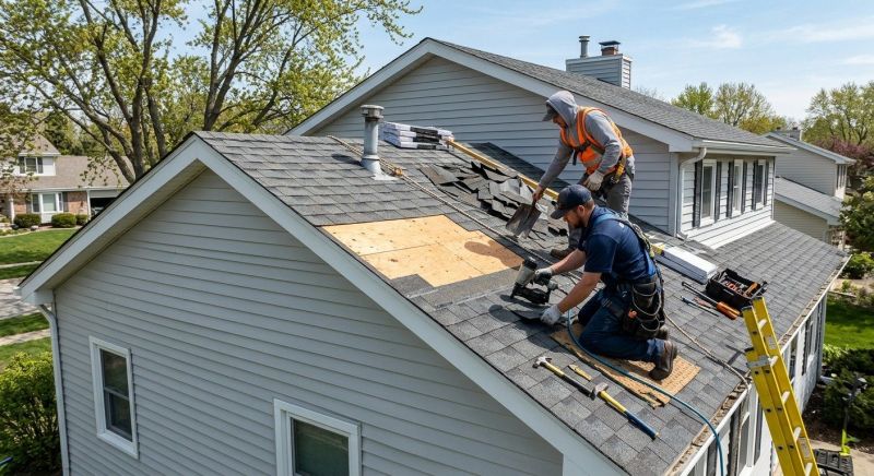 House Roof Repair in Sparrows Point, MD