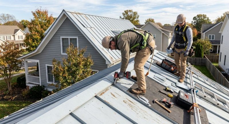 Metal Roof Repair in Catonsville, MD