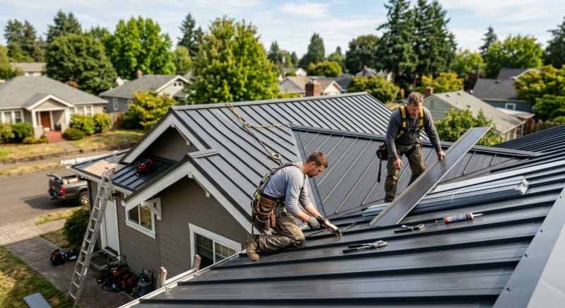 Metal Roof Repair in Lutherville Timonium, MD