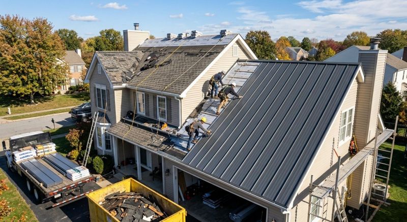 Metal Roof Replacement in Hyattsville, MD