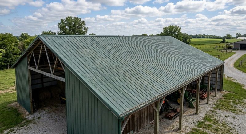 Pole Barn Roof Repair in Elkridge, MD