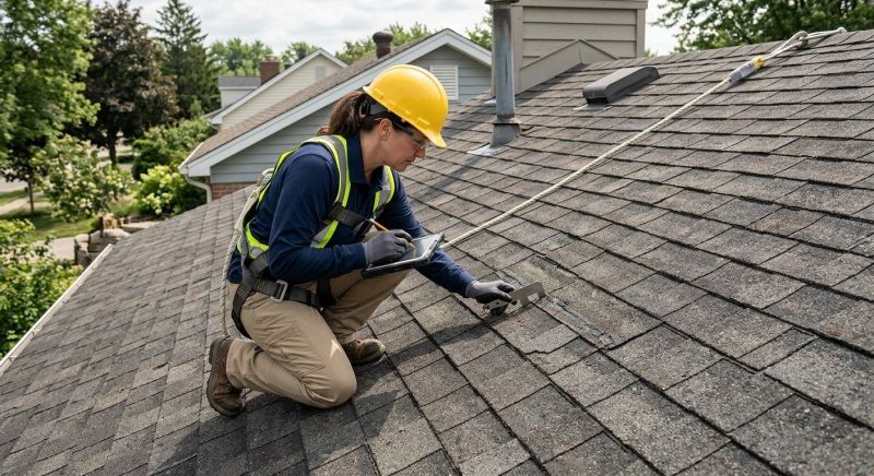 Roof Damage Inspection in Baltimore, MD