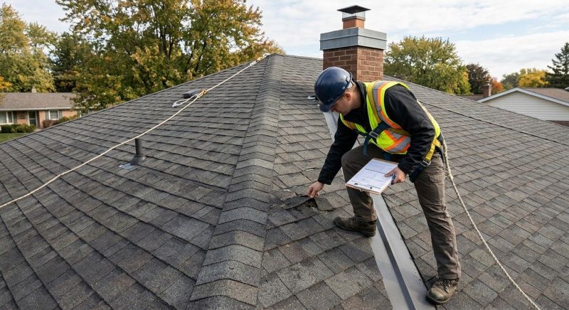 Roof Damage Inspection in Catonsville, MD